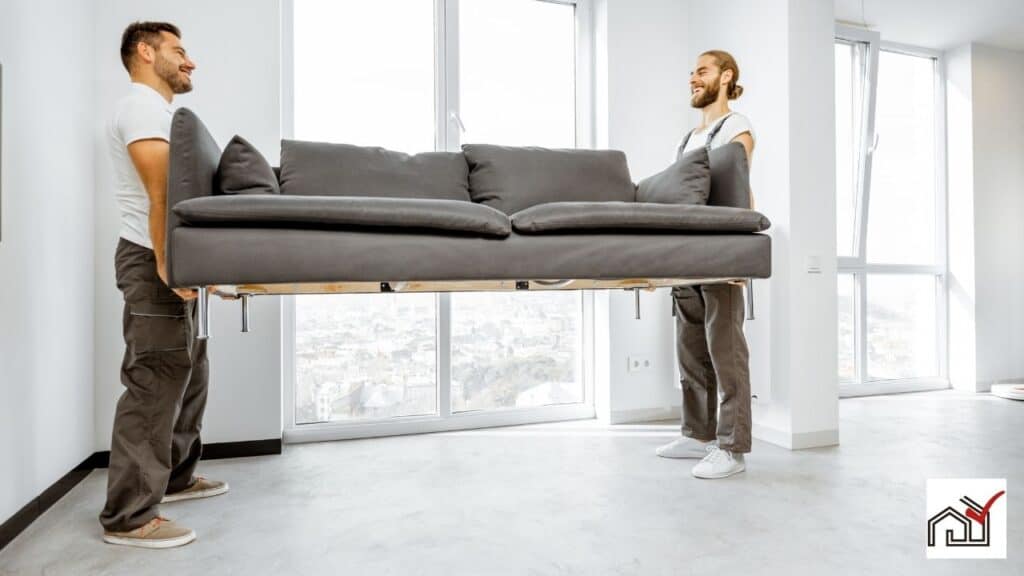 Couch getting delivered