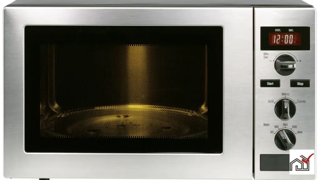 Countertop microwave with LED display
