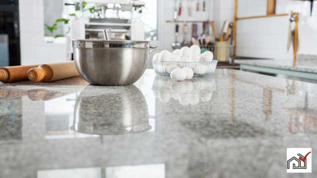 Durable marble countertop