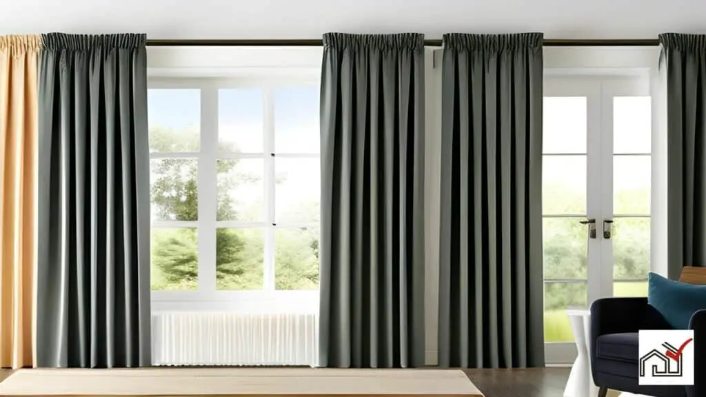 Ideal length curtain for 9 foot ceiling