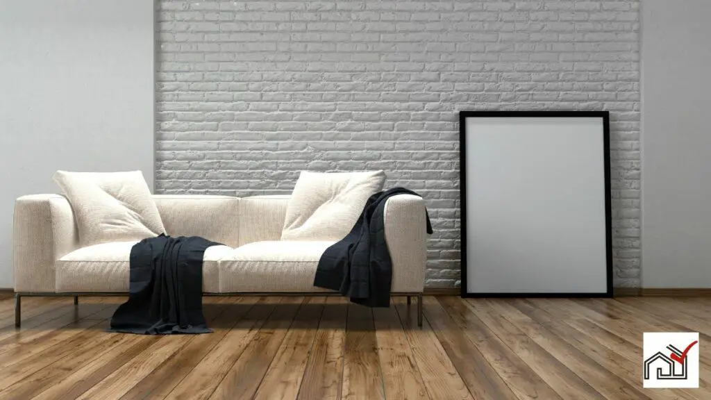 cream couch in living room